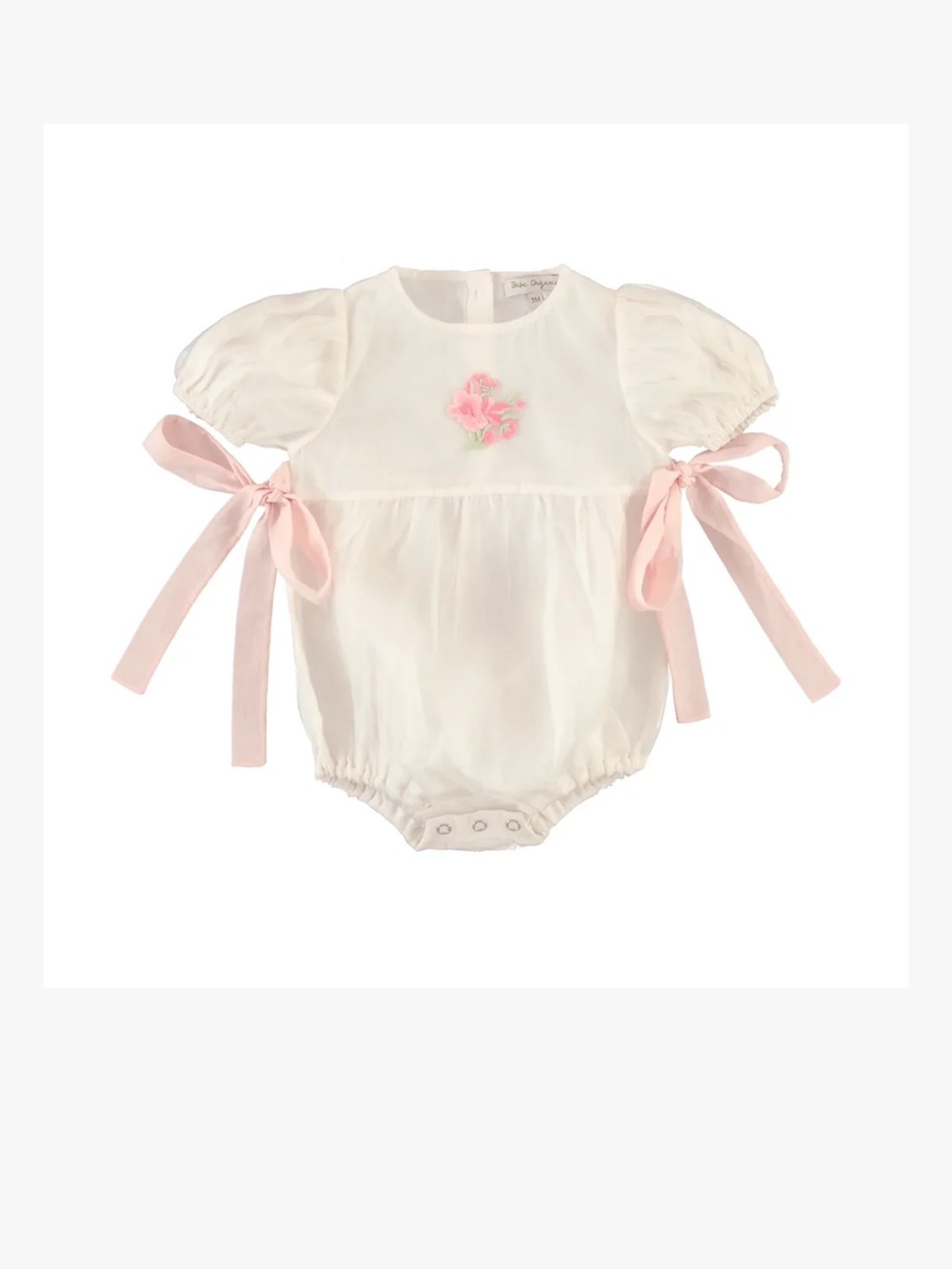 Bebe Organic Rose Romper